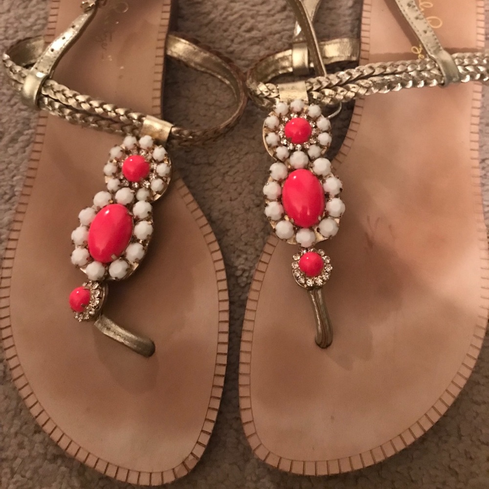 Lilly Pulitzer sandals